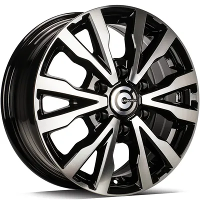 Felgi CARBONADO hero 6x130 6.5x16 et54 black front polished