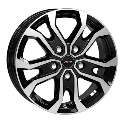 Felgi AUTEC kiso 5x118 6.5x16 et66 black polished