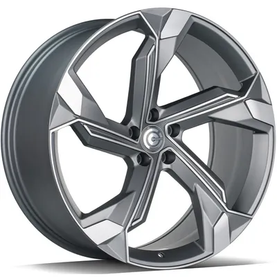 Felgi CARBONADO superstar 5x112 9.5x21 et25 matt anthracite front polished