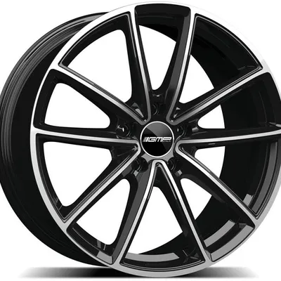 Felgi GMP ITALIA titan 5x130 9.5x20 et65 black diamond