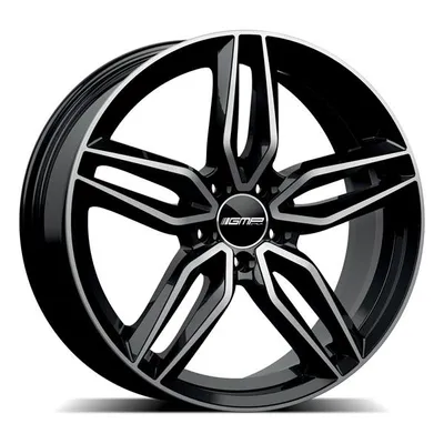 Felgi GMP ITALIA fasten 5x108 8x18 et40 black diamond