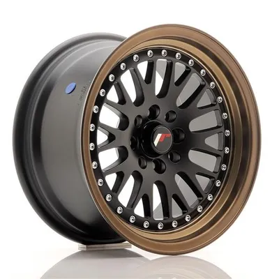 Felgi JAPAN RACING jr10 15x8 et20 4x100/108 matblk bzlip