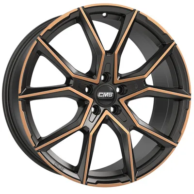 Felgi CMS c33 5x114.3 8x18 et37 diamond black copper