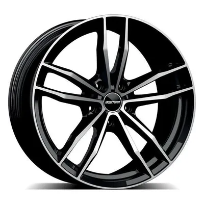 Felgi GMP ITALIA swan 5x112 7.5x17 et25 black diamond