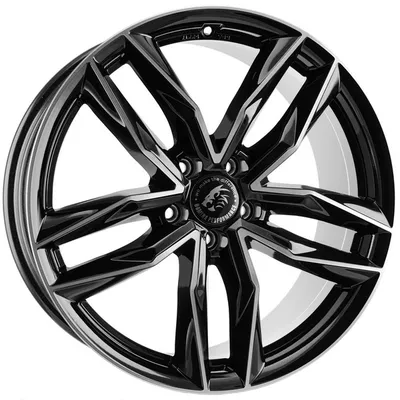 Felgi damina dm08 5x120 8x18 et45 black painted