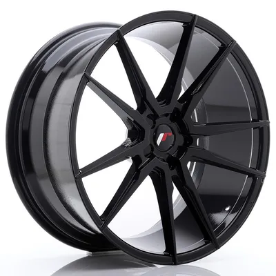 Felgi JAPAN RACING jr21 22x10.5 et15-52 5h blank gloss black