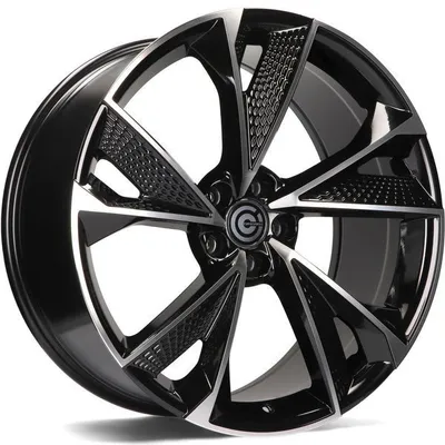 Felgi CARBONADO luxury 5x112 9x20 et30 black front polished