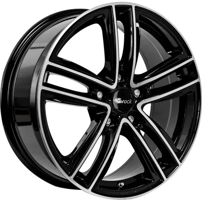 Felgi rc-design rc27 5x114.3 7x17 et38 glossy black polished