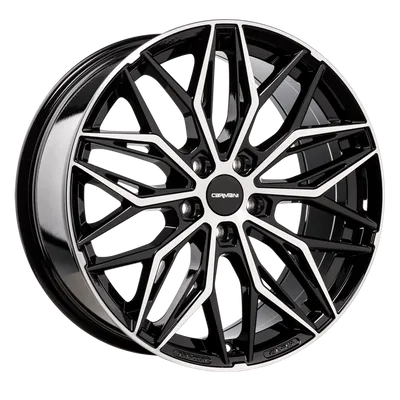 Felgi CARMANI 26 max 5x114.3 7.5x19 et50 black polish