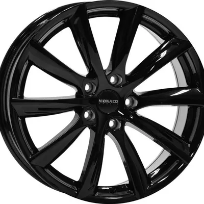 Felgi monaco gp6 5x108 8.5x19 et45 gloss black