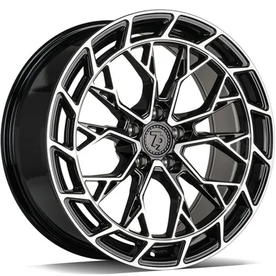 Felgi SEVENTY9 scf-z 5x114.3 8.5x19 et40 black front polished