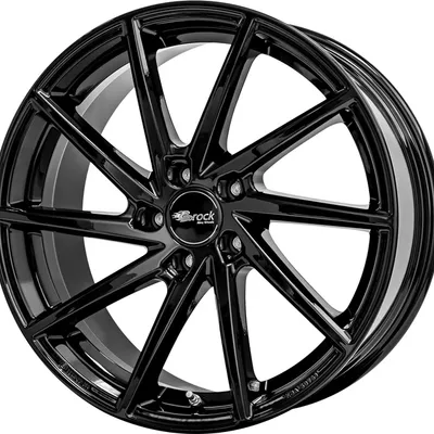 Felgi BROCK b37 5x108 8.5x19 et53 glossy black