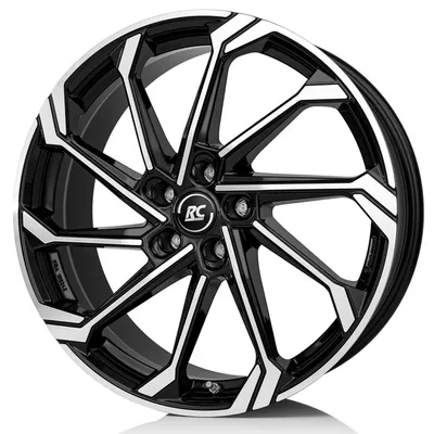 Felgi RC-Design rc36 5x112 6.5x18 et42 glossy black polished
