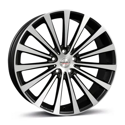 Felgi BORBET blx 5x112 8.5x20 et45 black polished matt