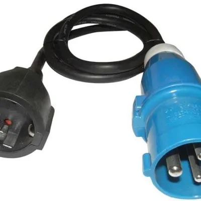 Przyłącze CEE 1,5 m 230V-CEE Proste Męskie Adapter