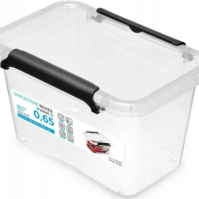 Pojemnik Plastikowy Simplestore 0.65l