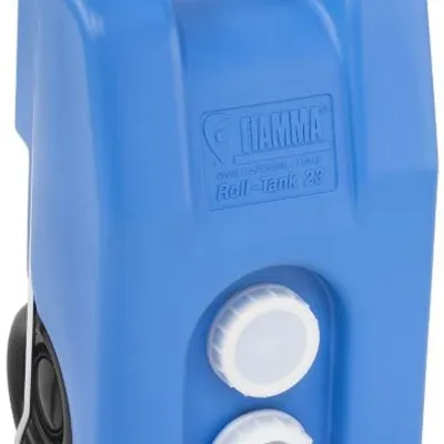 Zbiornik NA Wodę 23L 25x33x50 cm Fiamma Roll-tank 23F NA Kółkach Niebieski