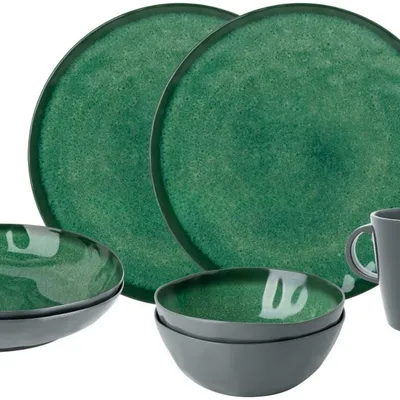 Zestaw Obiadowy Brunner SEA Green 8 szt.