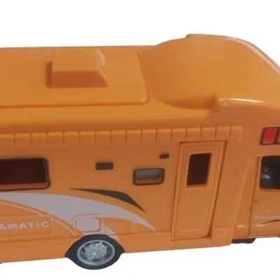Zabawka "kamper Z Napędem 11 cm Pomarańczowy