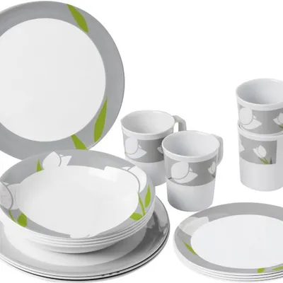 Zestaw Obiadowy Brunner Tulip Lunch BOX 16 szt.