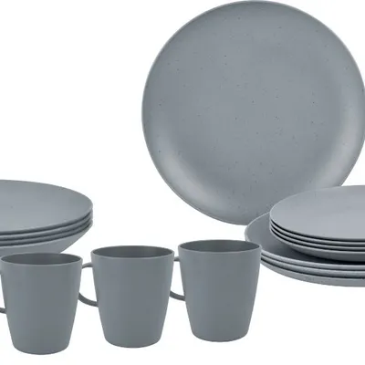 Zestaw Obiadowy Brunner Tierra Magma Lunch BOX 16 szt.