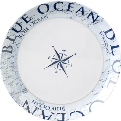 Talerz Brunner Blue Ocean Obiadowy 25 cm