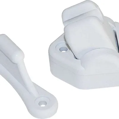 Blokada Drzwi Wejściowych Bocznych Biała 9 mm