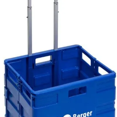 Wózek NA Zakupy Berger XL Składany Outlet