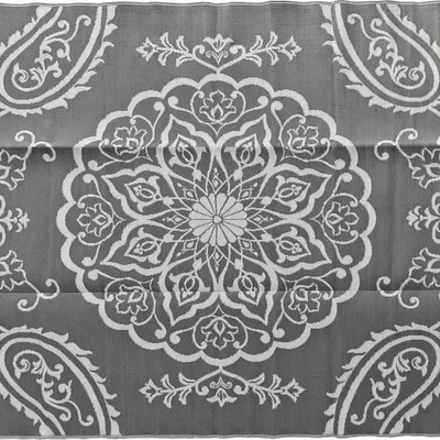 Mata Podłogowa 250x300 Berger Grey Ornament