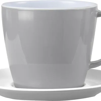 Filiżanka I Spodek Brunner Szara 250 ml