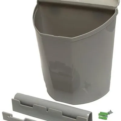 Kosz NA Śmieci CAMP4 Szary 6L