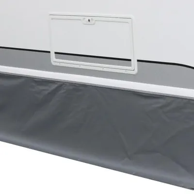 Fartuch Podłogowy 300cm H75cm Hindermann Szary