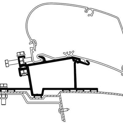 Adapter Markizy Thule Renault/movano DO 2010
