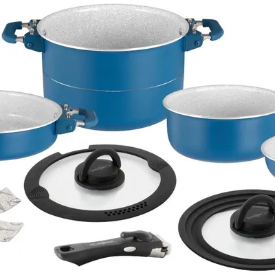 Garnek Zestaw 7+1 Brunner Carezza Magnetogrip 24 cm