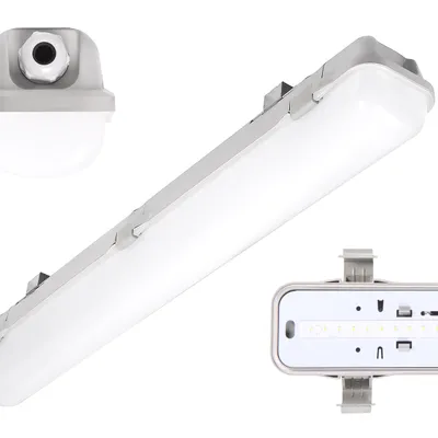 Lampa hermetyczna awaryjna LED WARS 60cm M 22W 2H MT 4000K