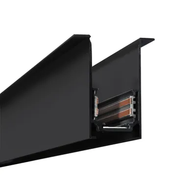 Szyna Magnetyczna Podtynkowa LL-20F Czarna 100cm