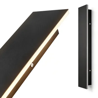 Kinkiet ogrodowy LED MIRANA 12W 60cm 4000K IP44 czarny