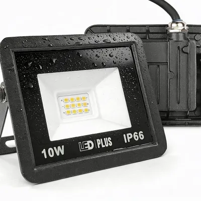 Naświetlacz LED Super Slim 10W 4000K IP66