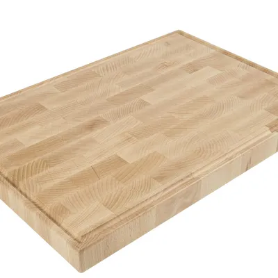 Shiori 撓 Shiro Chesū-ban deska do krojenia z białego buku. Grubość 3,00 cm