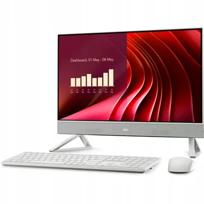 Komputer Dell AIO EC24250 23.8 FHD Core 7-150U 16GB 512SSD WIFI 11Prof 3YR