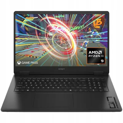 Laptop HP OMEN 17 Ryzen AI 9 365 32GB 1TB 17.3″ 144Hz RTX 5060 Win11Pro RGB