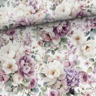 Sukienka z dresówki - Lilac purple