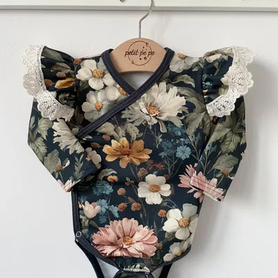 Body kopertowe z dresówki - Flora