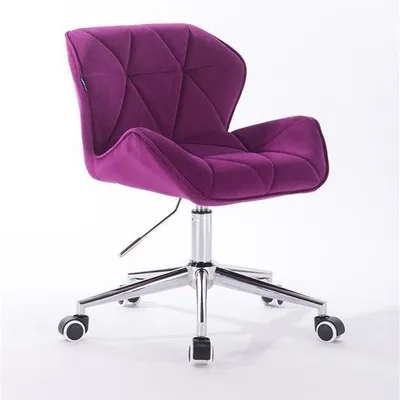 FOTEL HR111K FUKSJA WELUR