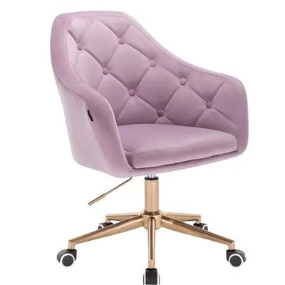 FOTEL HR831K WRZOSOWY ZŁOTA PODSTAWA
