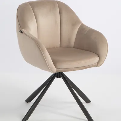 HOKER HR2055 LATTE WELUR CZARNY PAJĄK