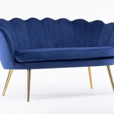 SOFA FREY CIEMNE MORZE WELUR