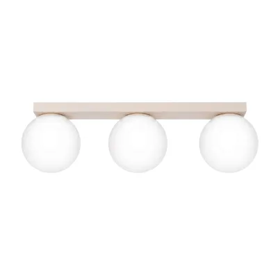 Plafon YOLI 3 beżowy + 3X Żarówka LED G9 3000K Ciepła 3W 192lm
