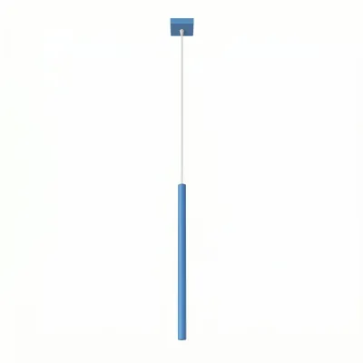 Lampa wisząca PASTELO 1 błękitna