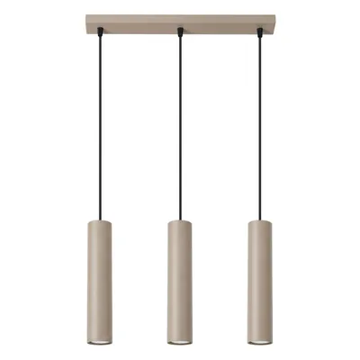 Lampa wisząca LAGOS 3L taupe + 3X Żarówka LED GU-10 3000K Ciepła 7W 510lm
